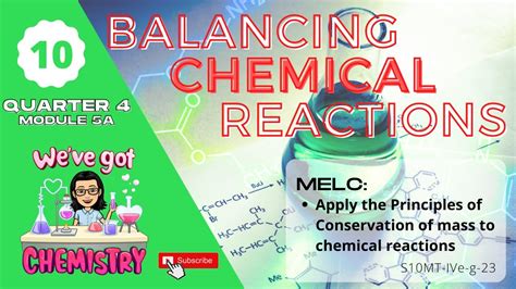 Grade 10 Science Module: Chemical Reaction .